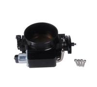 Valvola farfallata Corpo farfallato da 102 mm + sensore di posizione farfalla TPS IAC adatto per LSX LS LS1 LS2 LS7 ARGENTO NERO Farfalla motore(Black)