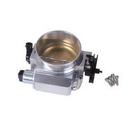 Valvola farfallata Corpo farfallato da 102 mm + sensore di posizione farfalla TPS IAC adatto per LSX LS LS1 LS2 LS7 ARGENTO NERO Farfalla motore(Silver)