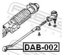 Valvola filtro carbone impianto carburante DAB-002 FEBEST per LAND ROVER