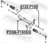 FEBEST FDSB-F150SG Supporto, Scatola guida