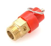 Valvola for compressore d'aria in ottone da 43 PSI con filettatura maschio da 1/4", pressostato, valvola di sfiato, valvole di rilascio