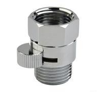 Valvola G1/2 in ottone per la conservazione dell'acqua della doccia e il taglio manuale del flusso installato tra tubo e soffione doccia o attacco bidet