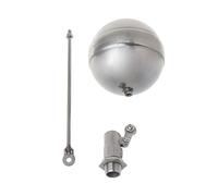 Valvola galleggiante a sfera galleggiante bilanciata in acciaio inossidabile DN15 regolabile filettatura maschio regolatore acqua interruttore a sfera maniglia sostituzione idraulico pneumatico