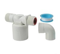 Valvola galleggiante da 1" con ingresso acqua laterale per mantenere automaticamente livelli d'acqua costanti in applicazioni idroponiche e di irrigazione del bestiame (B)