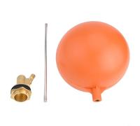 Valvola galleggiante in ottone con interruttore a sfera in plastica, per serbatoi, torri, caldaie, pompe e servizi igienici, 1/2 DN15, 3/4 DN20, 1 DN25 (DN25)