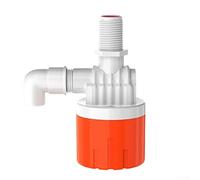Valvola galleggiante per controllo automatico del livello dell'acqua, per piscine, animali e acquari, con attacco superiore filettato, ingresso laterale, resistente alla ruggine