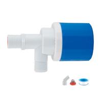 Valvola galleggiante per serbatoi di inondazione per torri d'acqua, valvola di riempimento automatica per serbatoio 'acqua, valvola galleggiante in nylon, facile manutenzione per fontane da