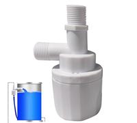 Valvola galleggiante per serbatoio dell'acqua, rubinetto galleggiante per abbeveratoio da 13 mm con spegnimento automatico, accessorio per piscina intelligente per uso commerciale agricolo industriale