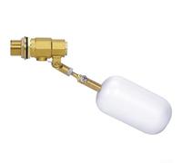 Valvola galleggiante regolabile da 30,5 cm per serbatoi di bestiame e laghetti, valvola di controllo dell'acqua con chiusura automatica con guarnizione resistente alle perdite e materiali robusti