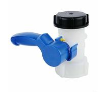 Valvola IBC, adattatore universale per serbatoio dell'acqua, adattatore universale per serbatoio dell'acqua IBC, 62/75 mm, adattatore per rubinetto per serbatoio dell'acqua IBC Container (A)
