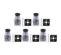 Valvola idraulica a solenoide con bobina - Accessori universali trasparenti a tensione DC24V antipolvere e impermeabile per sistemi idraulici