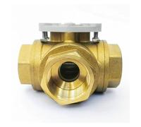 Valvola in ottone a 3 vie DN20 con foro tipo T utilizzata for l'attuatore motorizzato(Npt-t Type Bore)