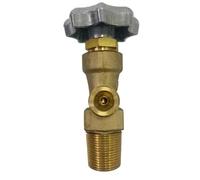 Valvola in ottone O2 CO2 Bombola di argon CGA540 CGA320 CGA580 CGA350