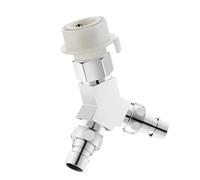 Valvola in ottone stabile a tre vie con deviatore With1 Ingresso e due uscite Valvola in ottone Gestione flussi d'acqua 2 Tipo a tre vie