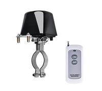 Valvola intelligente WIFI Rilevatore di gas di produzione Regolatore automatico della valvola Valvola del gas/valvola dell'acqua Manipolatore di telecomando senza fili Con telecomando(Size:DN15 bracke