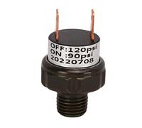 Valvola interruttore per il controllo della pressione del compressore d'aria, interruttore di pressione dell'aria in acciaio inox per clacson di auto e treni e sistemi di sospensio (90-120 PSI)