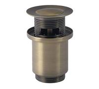 VALVOLA LAVABO CLICK CLACK OTTONE 1"1/4 UNIVERSALE COLORE BRONZO