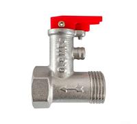 Valvola limitatrice di pressione in ottone G1/2 pollice per scaldabagni elettrici sotto 50L, valvola di sicurezza Mpa 0,7-0,9 con connessione filettata DN15 (0,7 MPA)