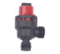 Valvola limitatrice di pressione per caldaie a gas da parete, valvola di sicurezza compatibile con riscaldatori Ariston, in plastica robusta, colore rosso/nero, dimensioni standard