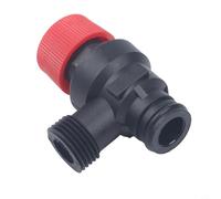 Valvola limitatrice di pressione per caldaie Buderus Sieger ErP Compact Valvola di sicurezza per modelli GB172 14-24 GB182, struttura in plastica, nero