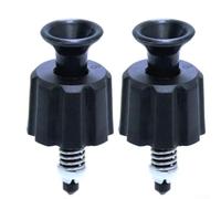 Valvola limitatrice di pressione per compressore d'aria di ricambio per spruzzatori a zaino adatta ai modelli da 3L, 5L, 8L, confezione da 2, con valvola di sicurezza a spalla (nero)