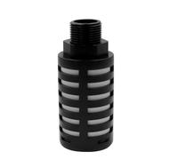 valvola limitatrice pressione Valvola di Sovrappre 1"pollici filettatura esterna marmitta in plastica valvola solenoide silenziatore riduzione rumore silenziatore 5 PC silenziatore(BIack-3/4)