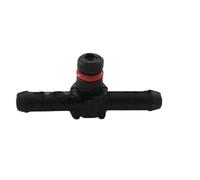 valvola limitatrice pressione Valvola di Sovrappre Tubo iniettore diesel Giunto di ritorno dell'olio Tre vie Valvola di ritegno singola Parti Anello di sicurezza piezoelettrico Connettore(5PCS P-3 for