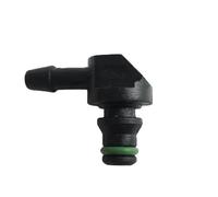 valvola limitatrice pressione Valvola di Sovrappre Tubo iniettore diesel Giunto di ritorno dell'olio Tre vie Valvola di ritegno singola Parti Anello di sicurezza piezoelettrico Connettore(5PCS P-2)