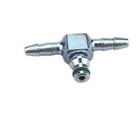 valvola limitatrice pressione Valvola di Sovrappre Tubo iniettore diesel Giunto di ritorno dell'olio Tre vie Valvola di ritegno singola Parti Anello di sicurezza piezoelettrico Connettore(5PCS S-3)
