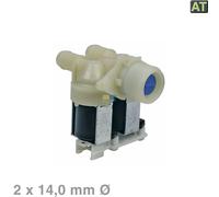 Valvola Magnetica 2-fach 180° 14,0mm Waschmaschine 480111100199 Whirlpool Leggi