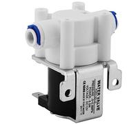 Valvola magnetica dell'acqua, rame 12V DC + elettrovalvola elettrica in plastica Valvola normalmente chiusa per acqua depuratore per filtri acqua