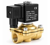 Valvola magnetica G3/4" in ottone 230 V AC - NC valvola in ottone per acqua