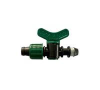 VALVOLA MANICHETTA TAPE Ø 22 mm VALVOLE A INNESTO CON GOMMINO TUBO POLIETILENE