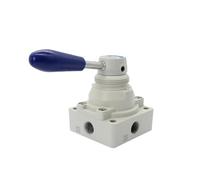 Valvola manuale/Interruttore/Valvola direzionale/Valvola pneumatica a controllo mnuale HV-02 HV-03 HV-04 Valvola a tre vie a quattro vie(HV-04,12mm Fitting)