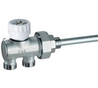 Valvola manuale monostile per tubo singolo doppio 12 mm 1/2 cromato (Referenza: 1450 1212)