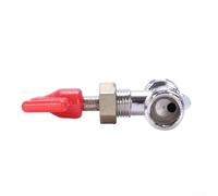 Valvola manuale per compressore d'aria, maniglia a T, interruttore on-off con raccordi filettati maschio per utensili pneumatici, confezione da 2 pezzi compatibile con attrezzature da officina