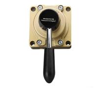 Valvola manuale pneumatica con maniglia a leva girevole per regolazione del flusso d'aria in apparecchiature che richiedono connessioni sicure (HV-03)