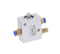 Valvola meccanica 1 pz JM322 2 posizioni 3 vie filettatura femmina 1/4" 12 mm valvola meccanica pneumatica a pulsante(12MM)