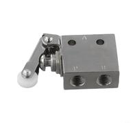 Valvola meccanica TAC2-31V della leva del rullo di modo di 2 posizioni 3 di posizione, aria pneumatica 2,4" x 0,3" x 0,62", controllo della lega per i sistemi pneumatici