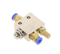 Valvola meccanica Valvola meccanica con pulsante di reset a 2 posizioni e 3 vie, 1/8" e 2 posizioni, pneumatico pneumatico TAC2-31P(TAC2-31P-8MM)