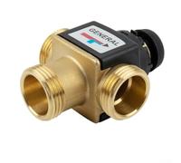 Valvola miscelatore termostatica a 3 vie, 3560 °C, DN20/DN25, con filettatura per sistemi a pavimento più riscaldamento domestico Hot Elite flusso d'acqua maschio (DN20)