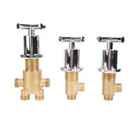 Valvola Miscelatrice Bagno Ottone 100% Impermeabile per Vasca e Doccia 100000 Cicli di Funzionamento Controllo Preciso Temperatura Senza Perdite per Installazione Professionale