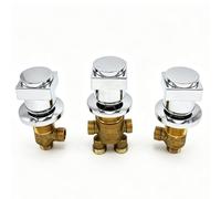 Valvola Miscelatrice For Rubinetto Vasca, Connettore G1/2". | Valvola Miscelatrice Acqua Calda Fredda, Diametro Orifizio 30-35 Mm, Deviatore A 4 Vie, Cartuccia In Ceramica