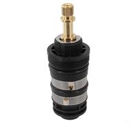 Valvola miscelatrice termostatica a cartuccia per rubinetto in rame per doccia e vasca da bagno, controllo intelligente dell'acqua calda e fredda, struttura in ottone, parte di ricambio facile da