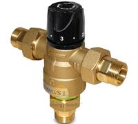 Valvola miscelatrice termostatica asimm. Multimix 45 a 70°C antiscottatura 3/4"