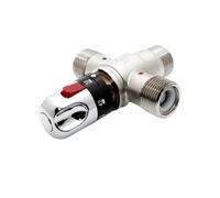 Valvola miscelatrice termostatica automatica for tubo scaldabagno solare Valvola di controllo della temperatura a 3 vie