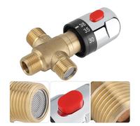 Valvola miscelatrice termostatica, Valvola miscelatrice termostatica in ottone