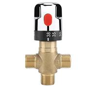 Valvola miscelatrice termostatica, valvola termostatica per miscelazione acqua termostatica in ottone Miscelatore termostato per bagno