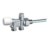 VALVOLA MONO-BITUBO TERMOSTATIZZABILE CROMATA FAR 1/2"