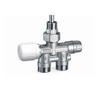 1435 - VALVOLA MONO BITUBO MULTISTRATO RAME TERMOSTATICA 1/2 DIRITTA DRITTA FAR